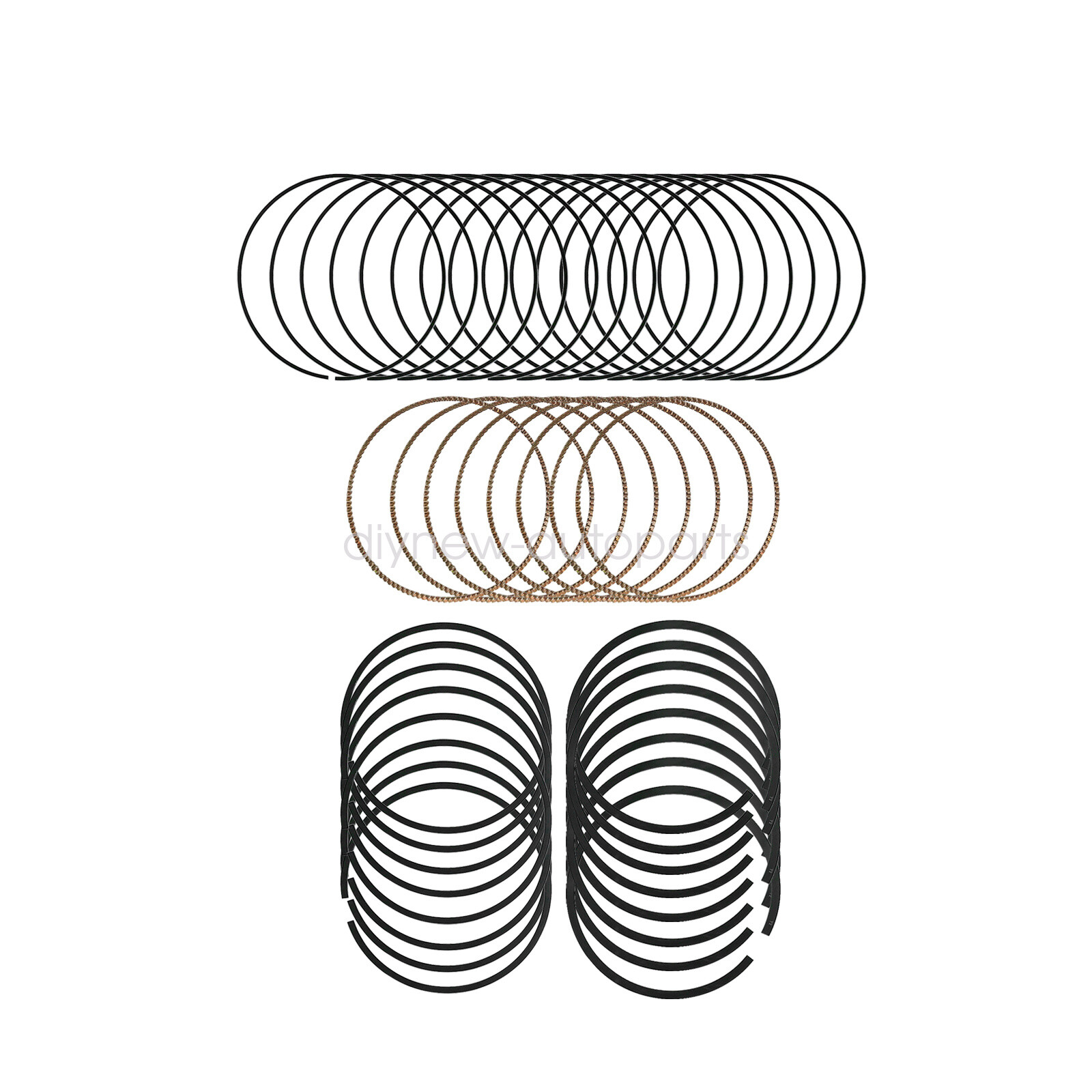 New Piston Rings Fits 09-16 Chrysler Aspen Dodge 1500 2500 Jeep Ram 5.7L HEMI