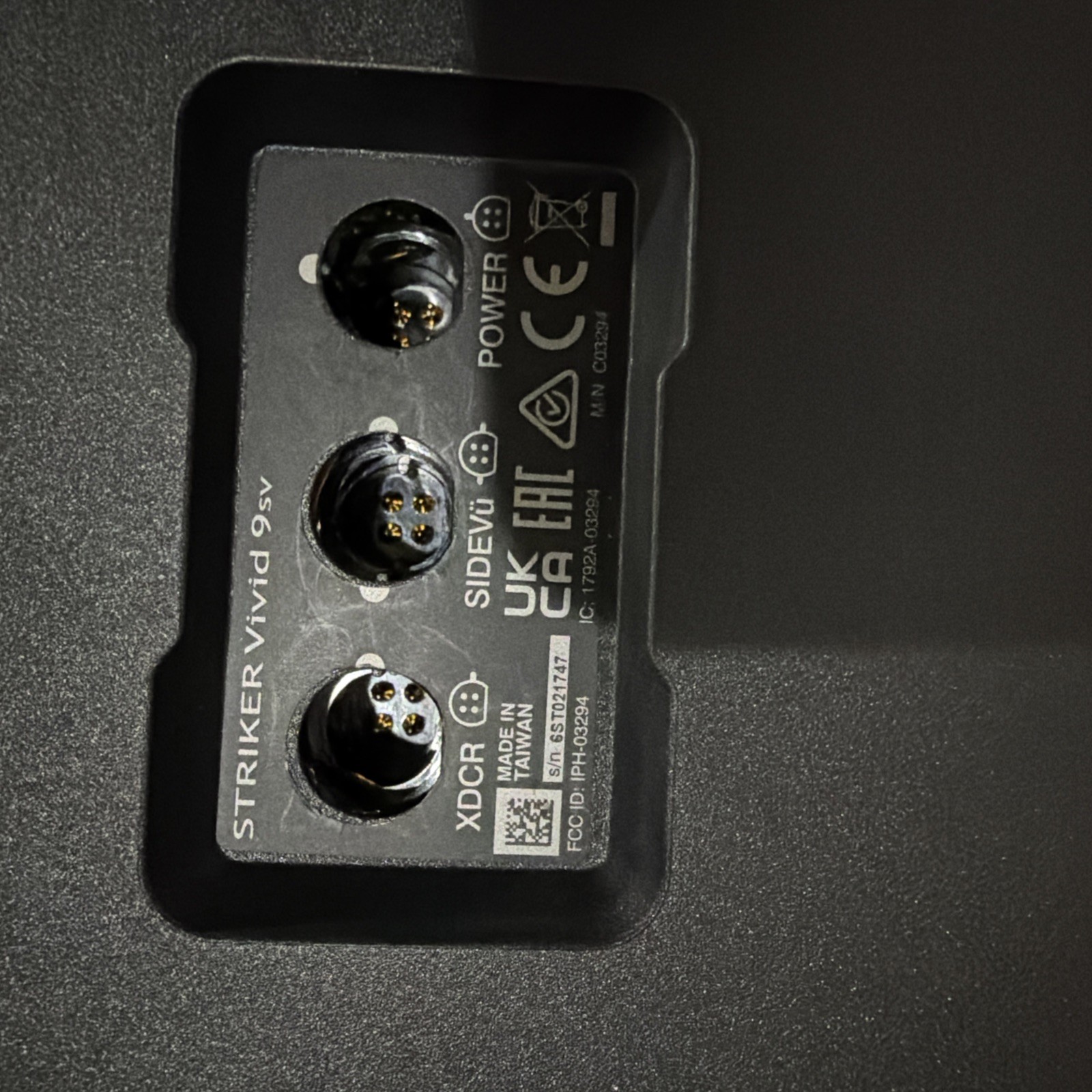 Garmin STRIKE Vivid 9sv Transducer Low Usage Mint !!! Fast Ship