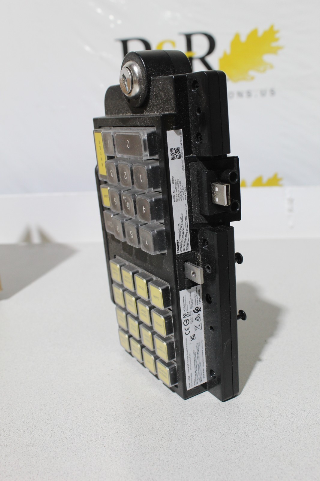 Toshiba TCx Display Keypad with MSR Keylock USB Connection