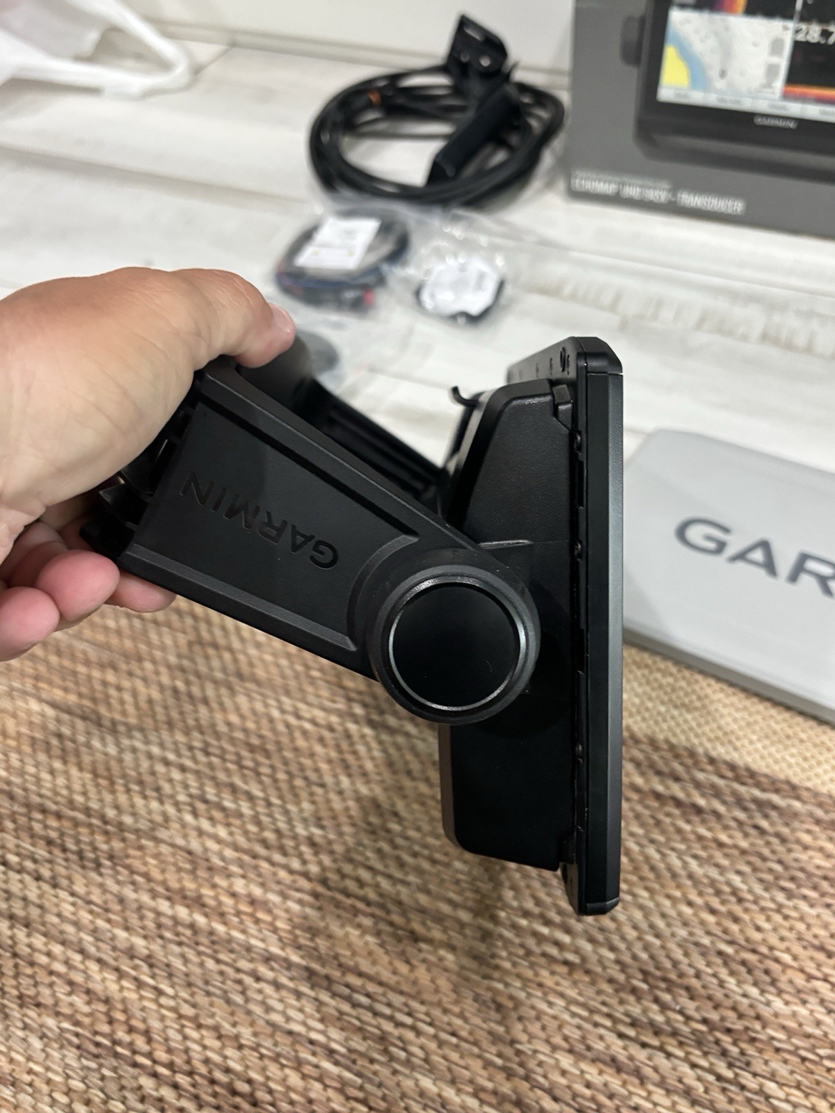 Garmin ECHOMAP UHD 94sv Chartplotter Fishfinder GPS Tested Clean Complete Bundle