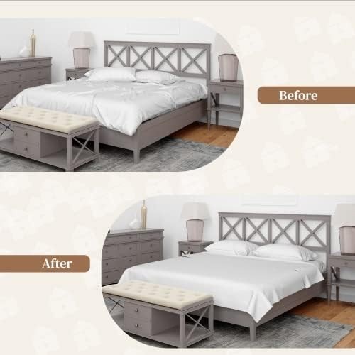 4 PCS Bed Sheet Clips Fitted Sheets Corner Bands Suspenders Garter Fasteners