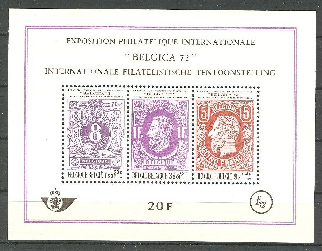 BE - BELGIUM 1970 complete year set MNH