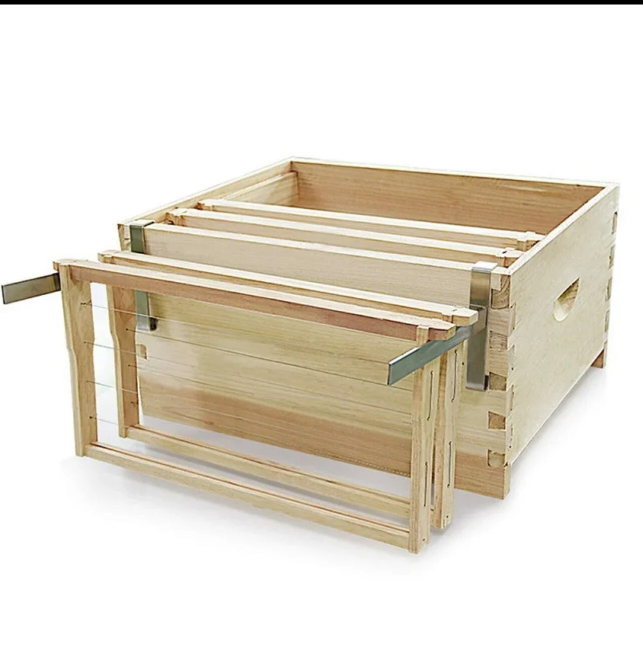 2Pcs Beehive Frame Holder, Stainless Steel , Beekeeping tool