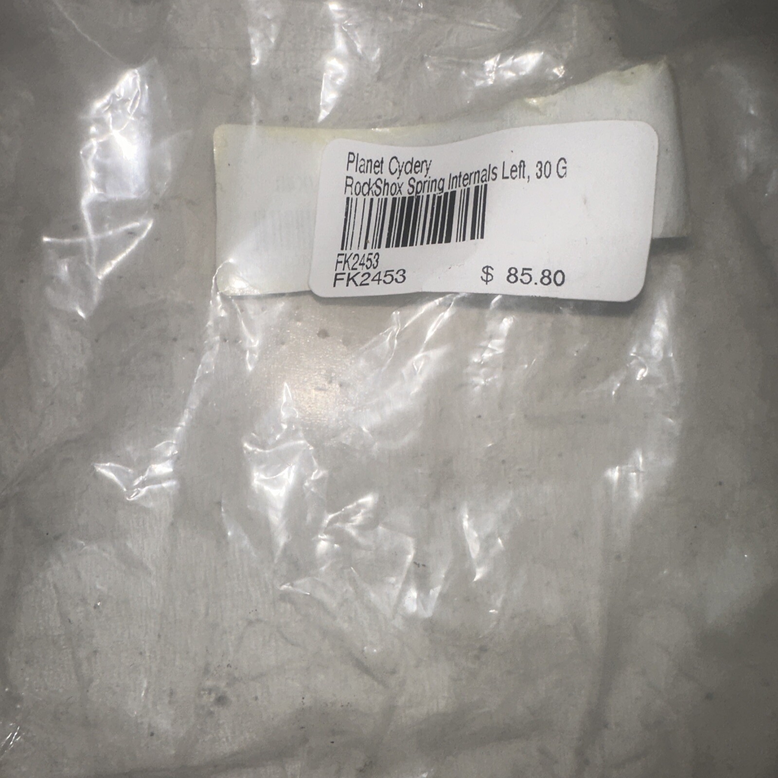 RockShox, 30 Gold 80 Spring Internals Solo Air 26" Rebuild Replacement Spare New