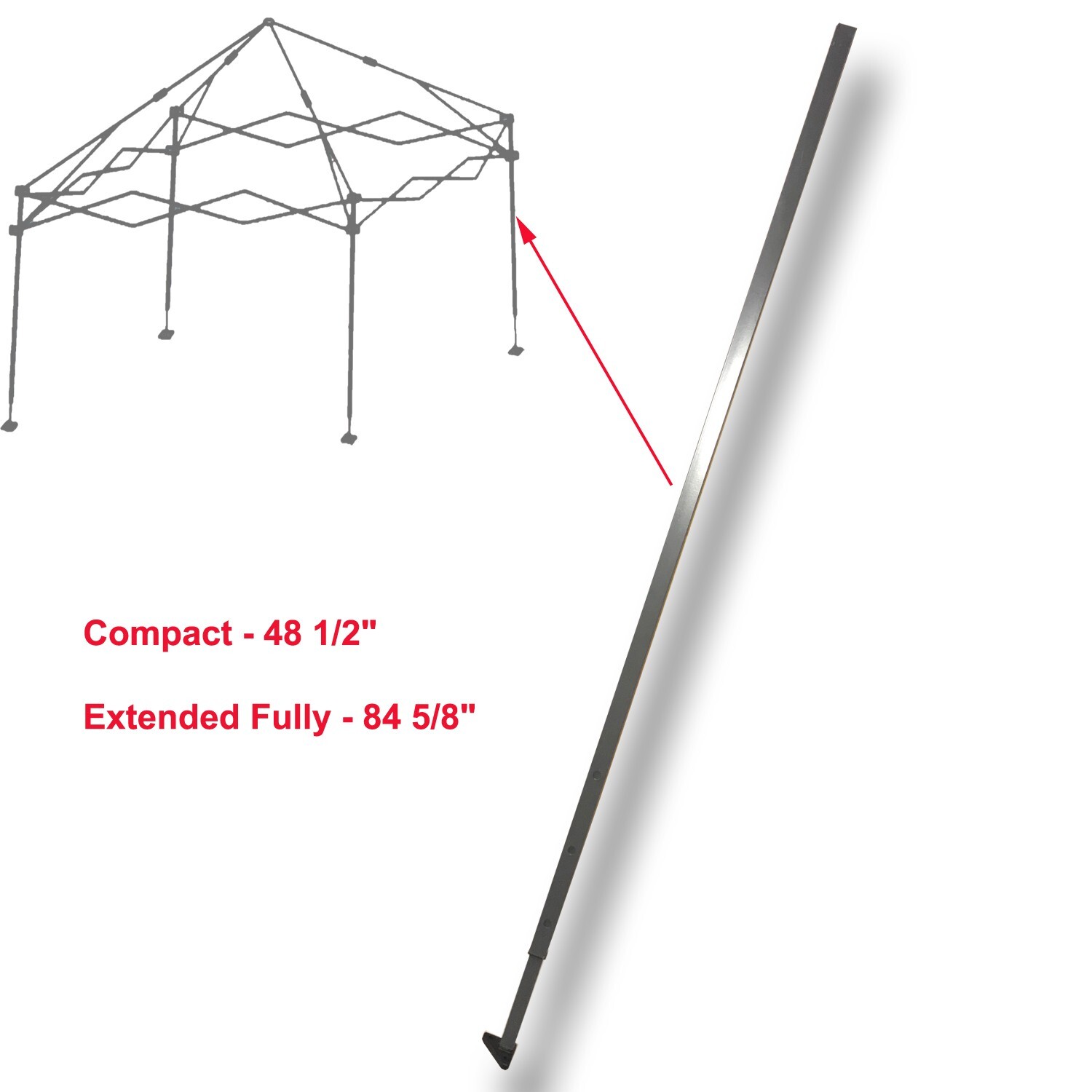 for Quik Shade Expedition Gazebo Canopy 10 X 10 Adjustable Leg Replacement Parts