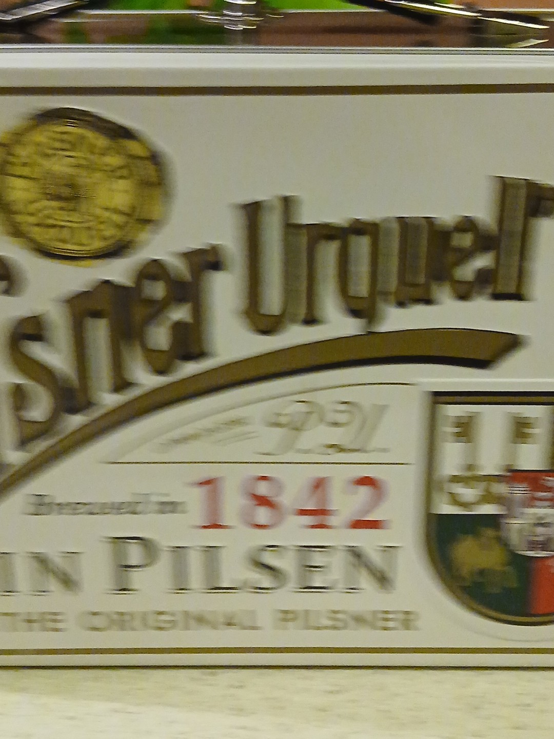 Really Cool Pilsner Urquell Lunchbox And Heavy Glass Beer Mug