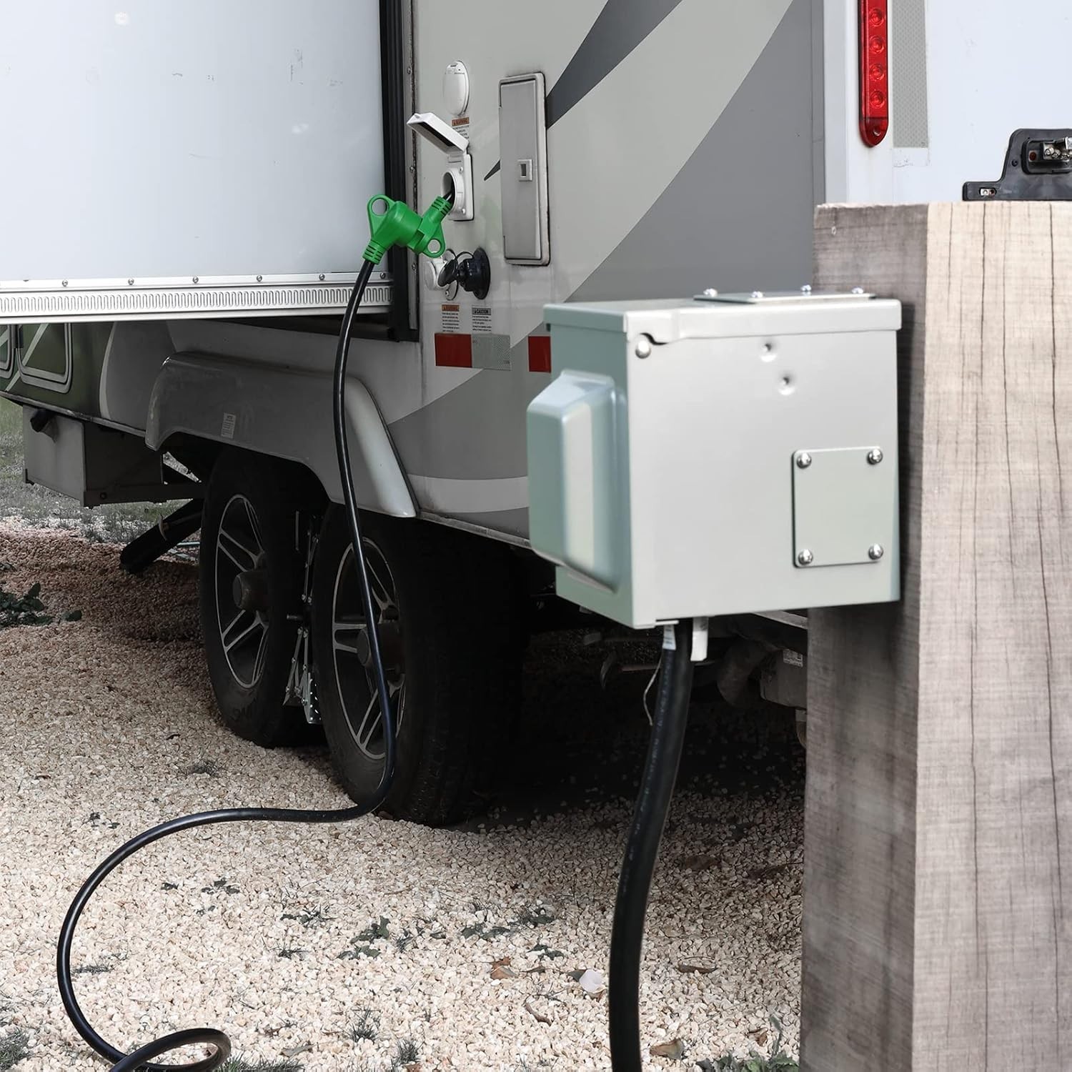 30 Amp 25 Foot RV Extension Cord, Heavy Duty 10/3 Gauge STW Cord TT-30P/R