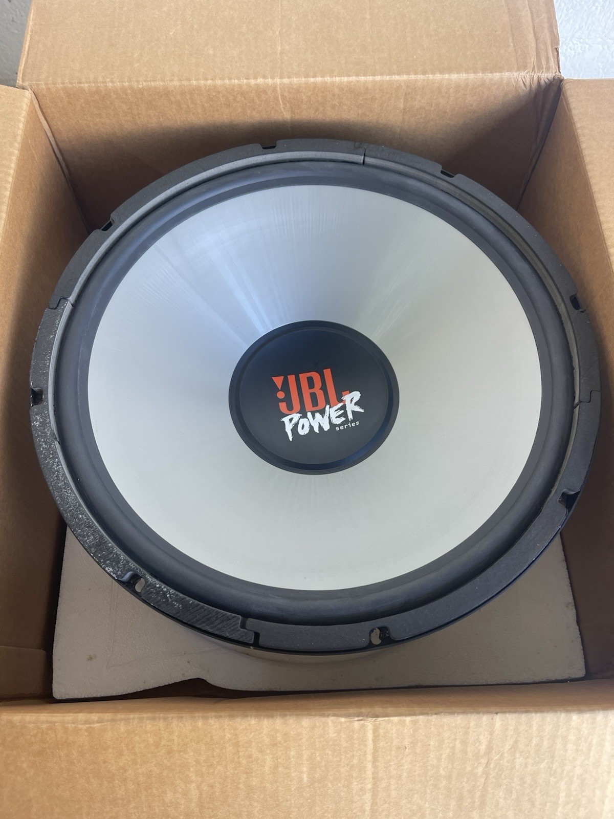 Vintage JBL P-1500 Power Series 15" Subwoofer in Box