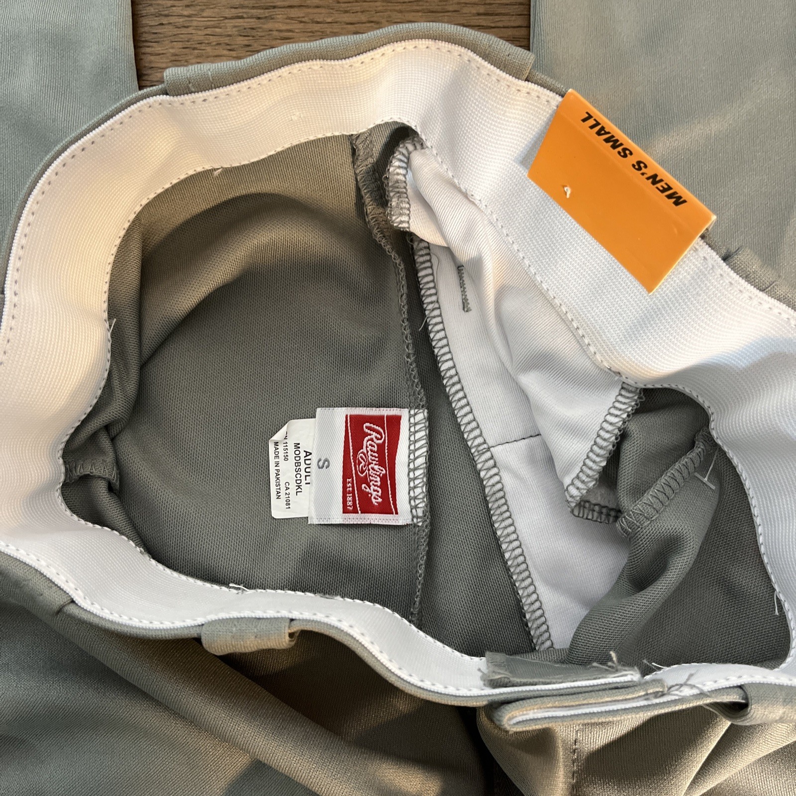 Rawlings Gray Baseball Pants Men's Small NEW