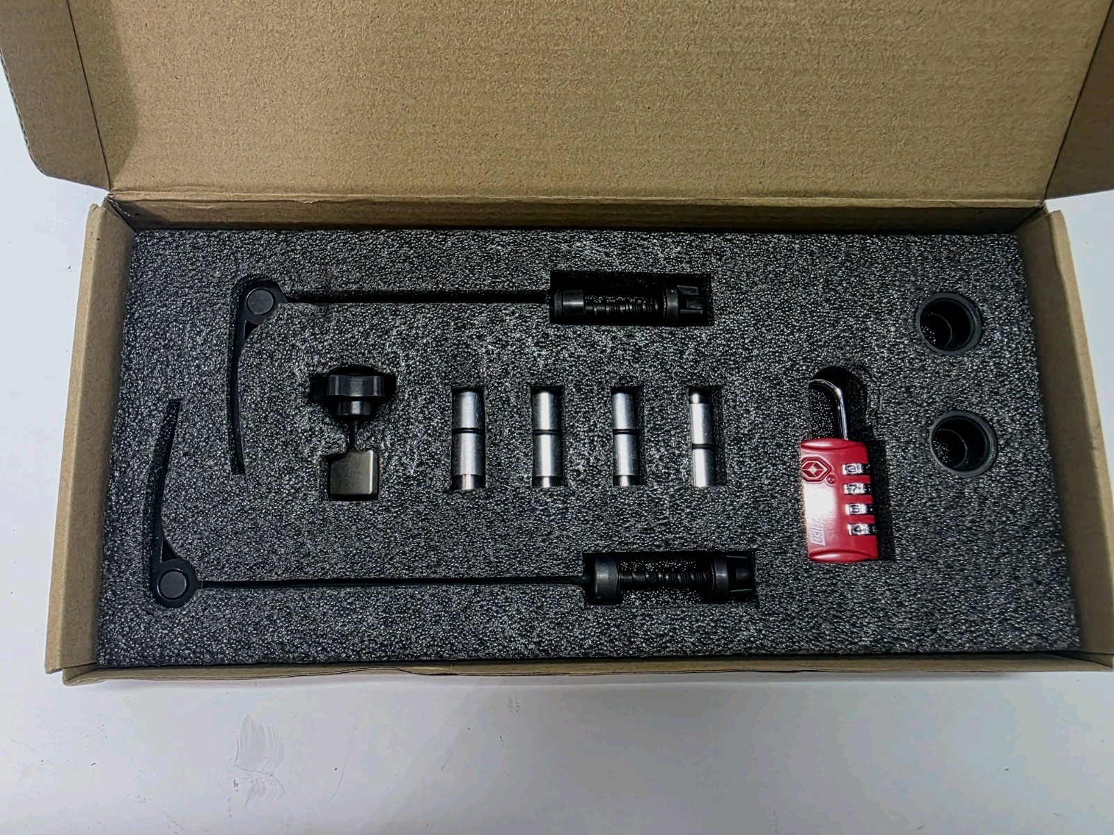 SCicon Aerocomfort 3.0 ROAD Accessories set quick release, lock, Adapters, New