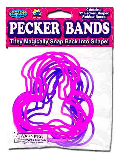Bachelorette Party Favor Supplies - Pecker Crazy Bands