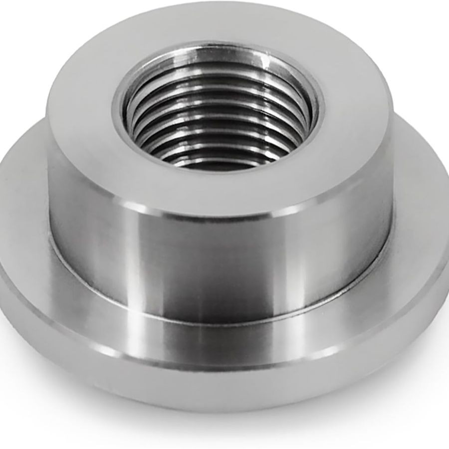 Aluminum 1/8" NPT Female Weld on Bung Weldable Fitting 4PCS-1/8NPT