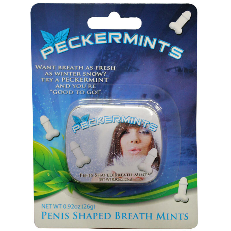 Peckermints 12 Penis Shaped Breath Mints Bachelorette Party Favor Gag Gift
