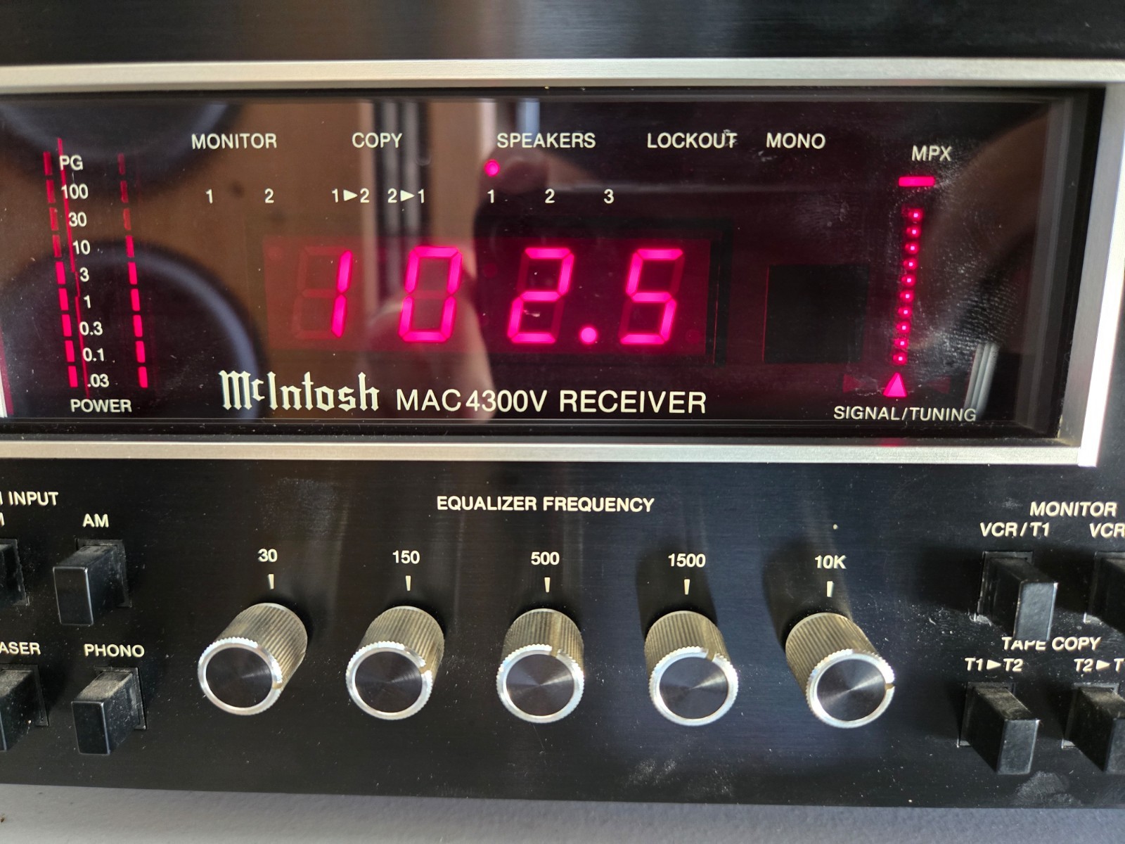 McIntosh MAC4300V Receiver W/ Remote Super Clean Fully Tested Working Great