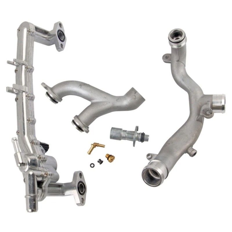 Upgraded Metal Coolant Water Pipe System Kit For Land Rover Jaguar 5.0L