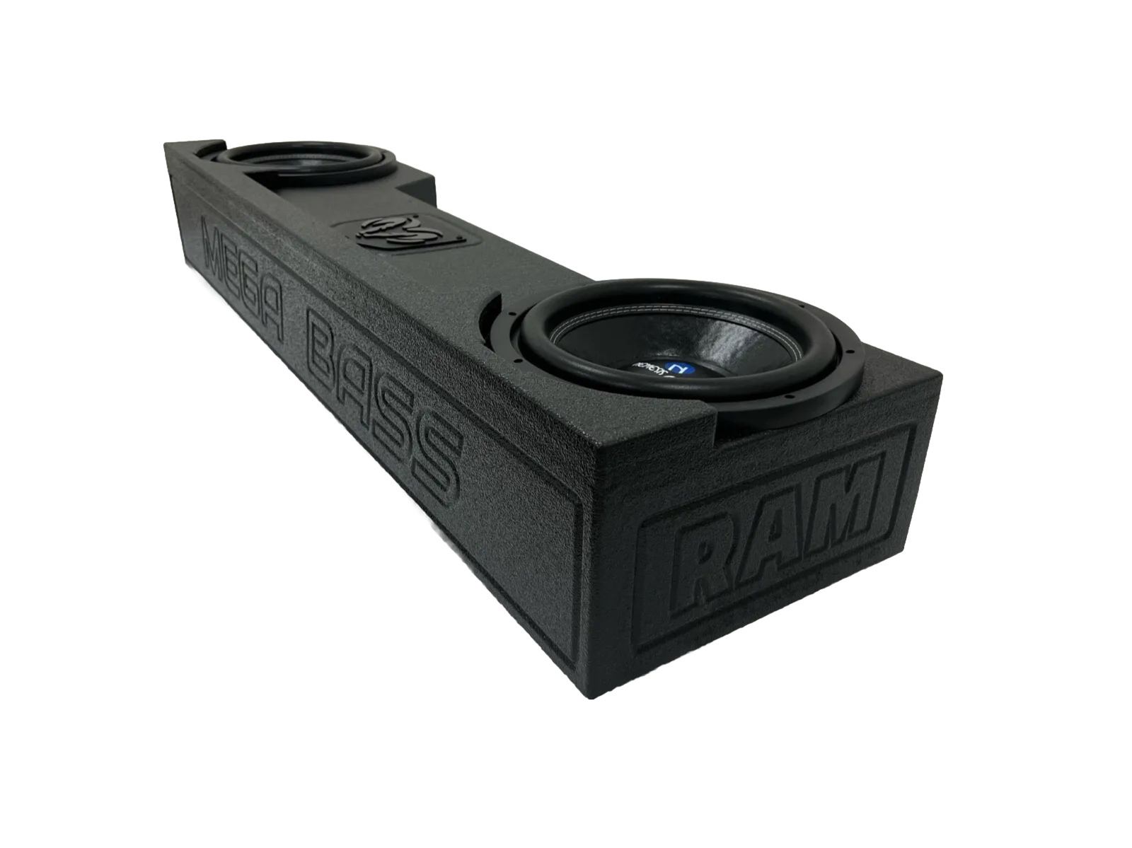 2019-2022 Dodge Ram 1500 Crew Cab Sub Box 12" Dual Subwoofer Enclosure
