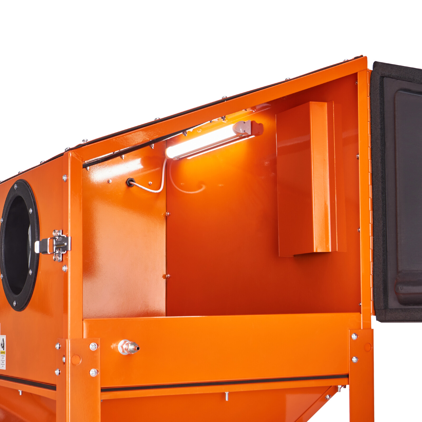 VEVOR 60 Gallon Sand Blasting Cabinet with Stand with Blasting Gun & 4 Nozzles