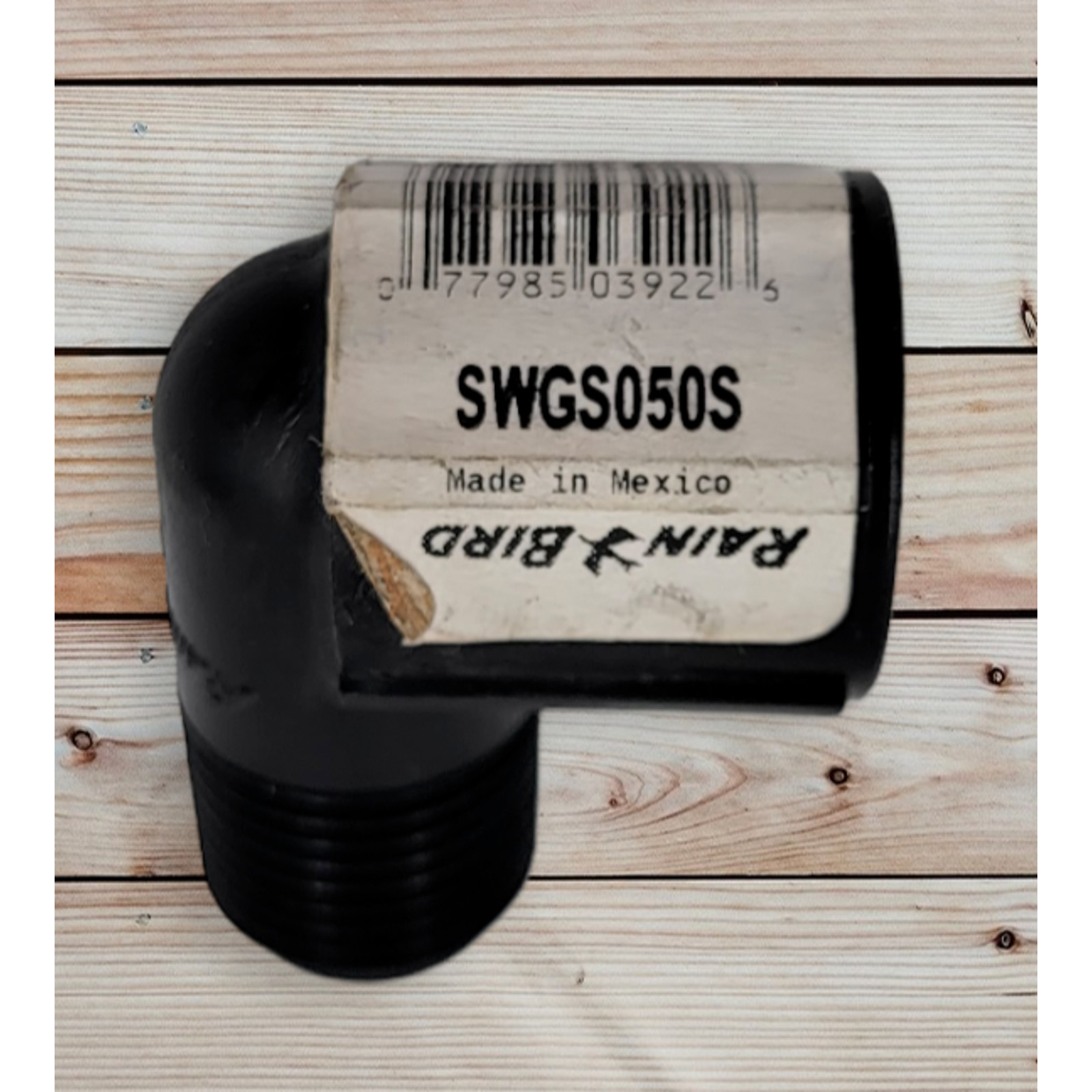 Rain Bird SWGS050S Plastic Black Swing Pipe Elbow 1/2 MPT x 1/2 FPT x 1.13 L in.