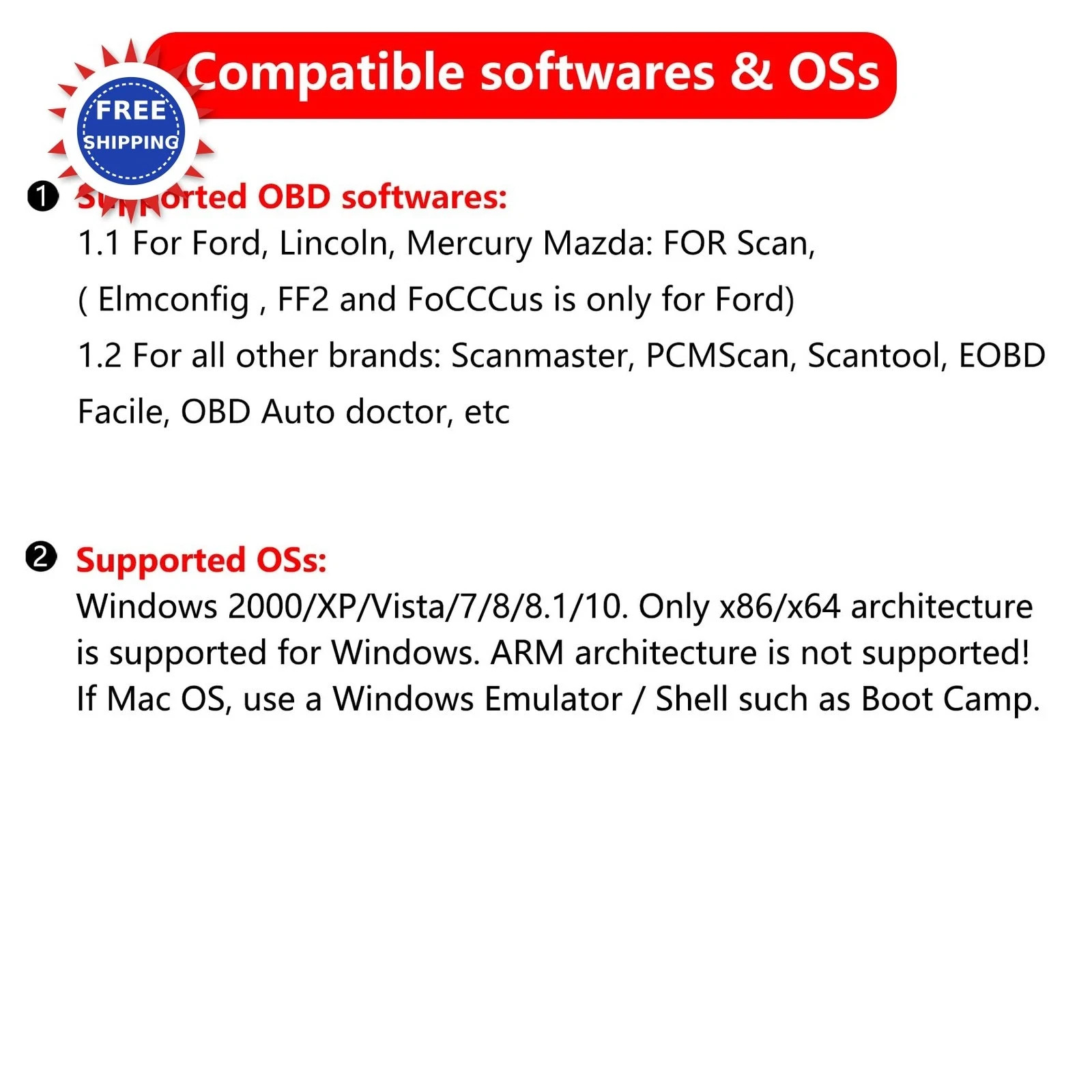 OBD2 to USB Cable ELM327 OBD2 Code Reader Scanner ELM 327 USB Interface Car SUV