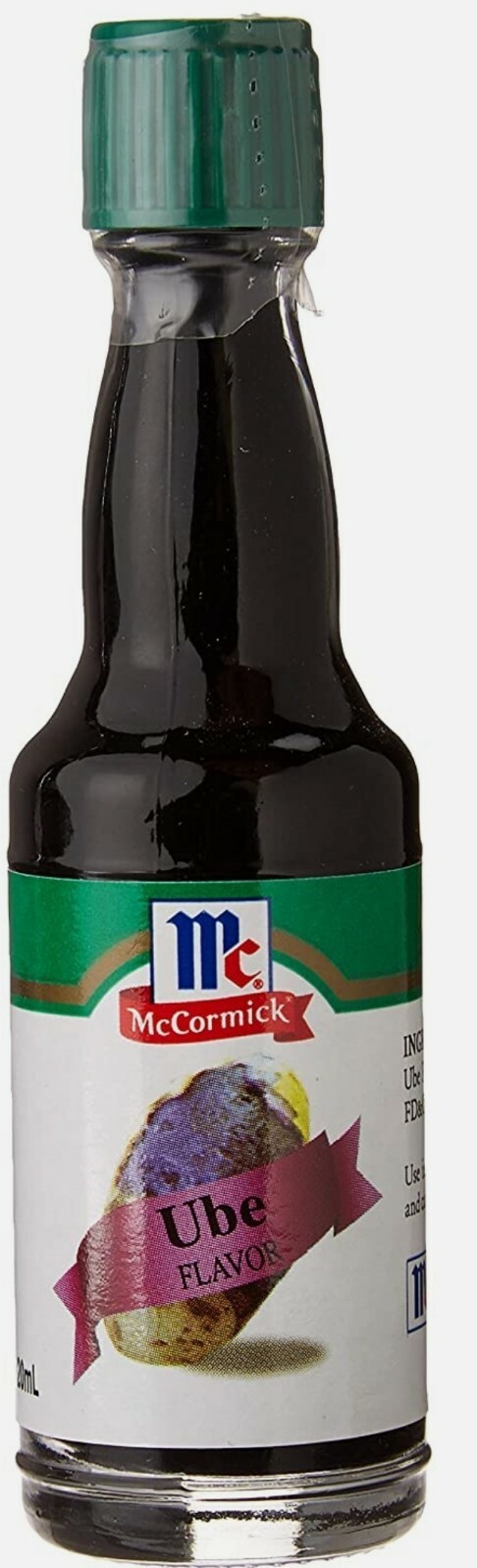 Pack Of 2 McCormick Ube Flavor Extract 20 mL Bottles, Product Of Philippines