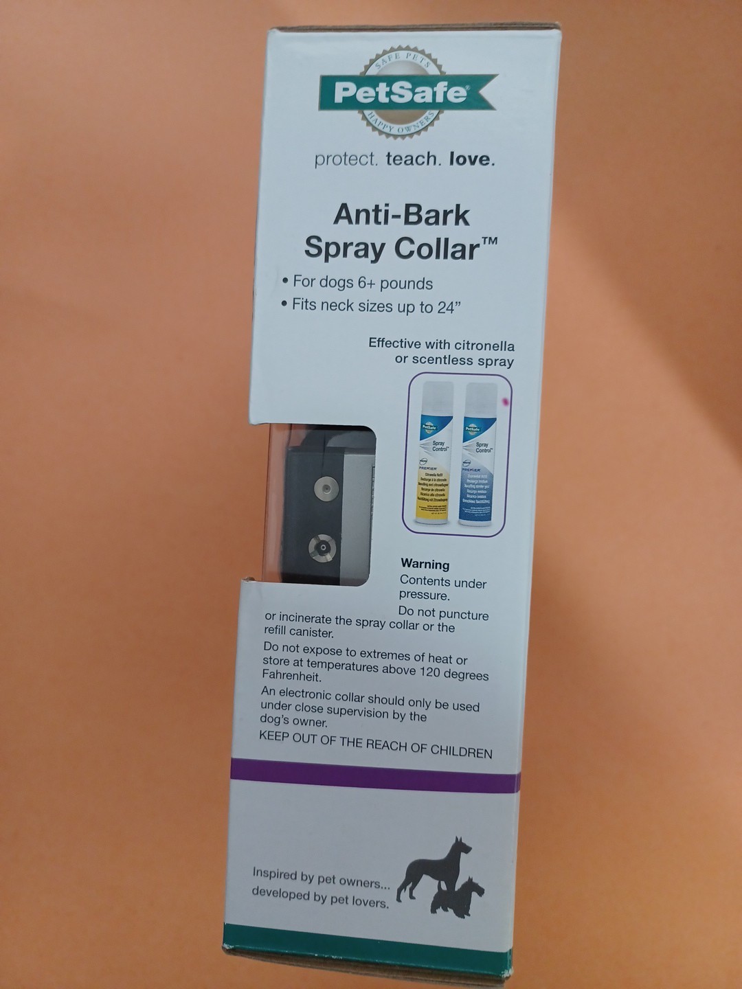 Bark Control Pro® Ultrasonic Anti-Barking Device Indoor Outdoor 150 ft Range