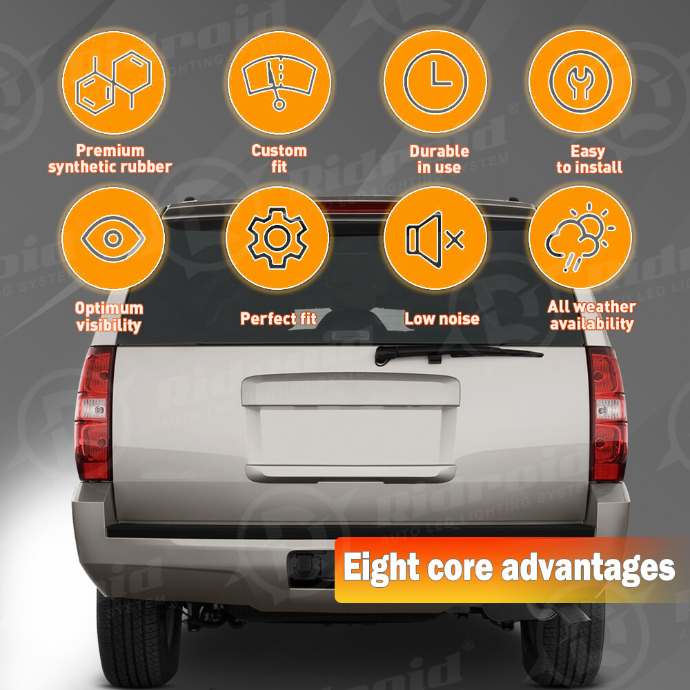 SET NEW OEM Quality Rear WIPER Blade and Arm For Chevrolet Tahoe 2007-2014