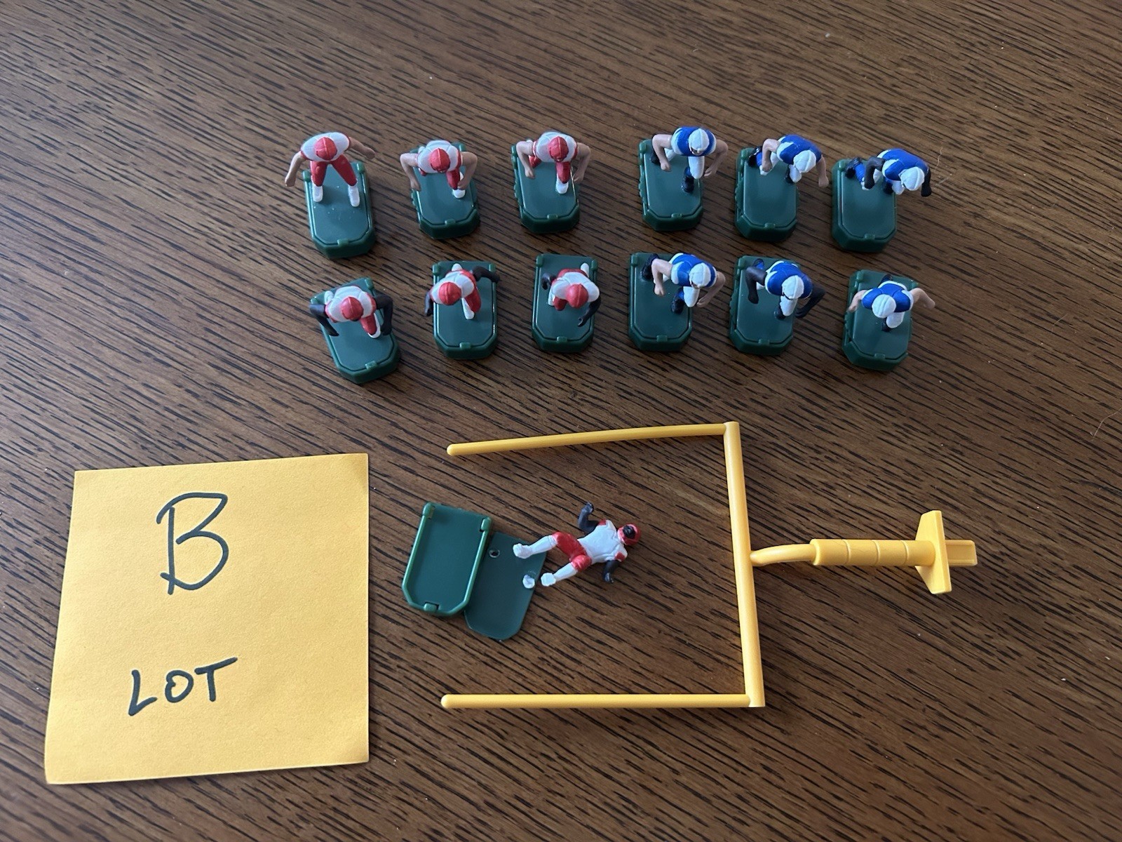 Vtg 2007 NFL Excalibur Electronic Vibrating Football Game Pieces/Parts "B" Lot