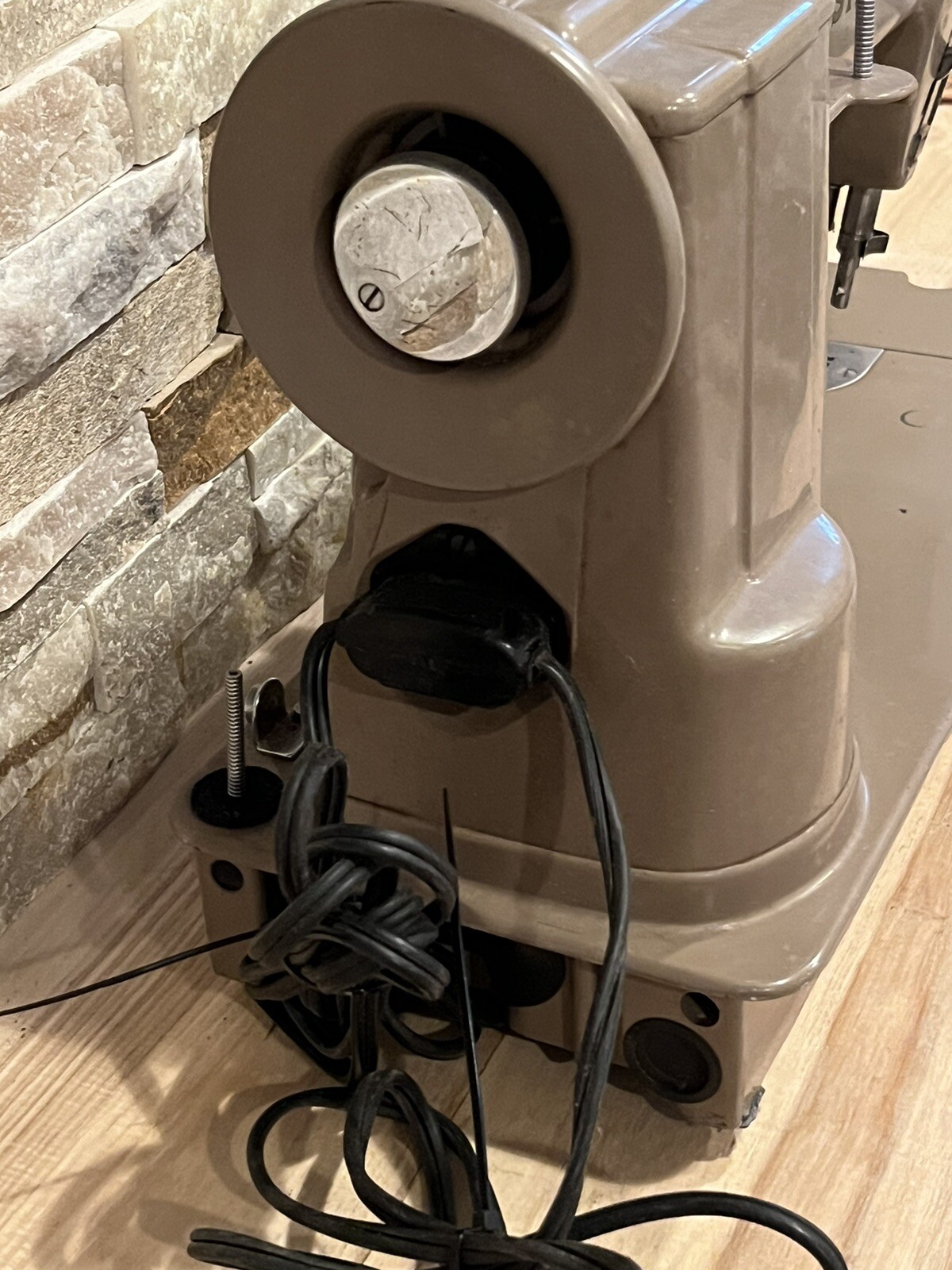 Vintage Heavy Duty Singer 301A Sewing Machine w/ Case & Original Accessories.