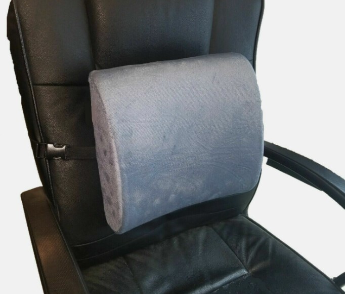 Comfortable Memory Foam Lumbar Cushion Back Support Pillow  BUY 2 or MORE SAVE $