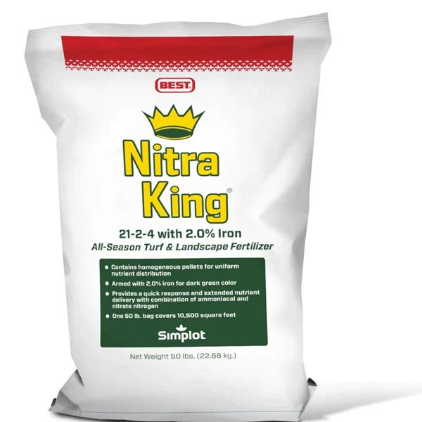 BEST NITRA KING 21-2-4 ALL SEASON LAWN Professional Fertilizer FŪSN technology