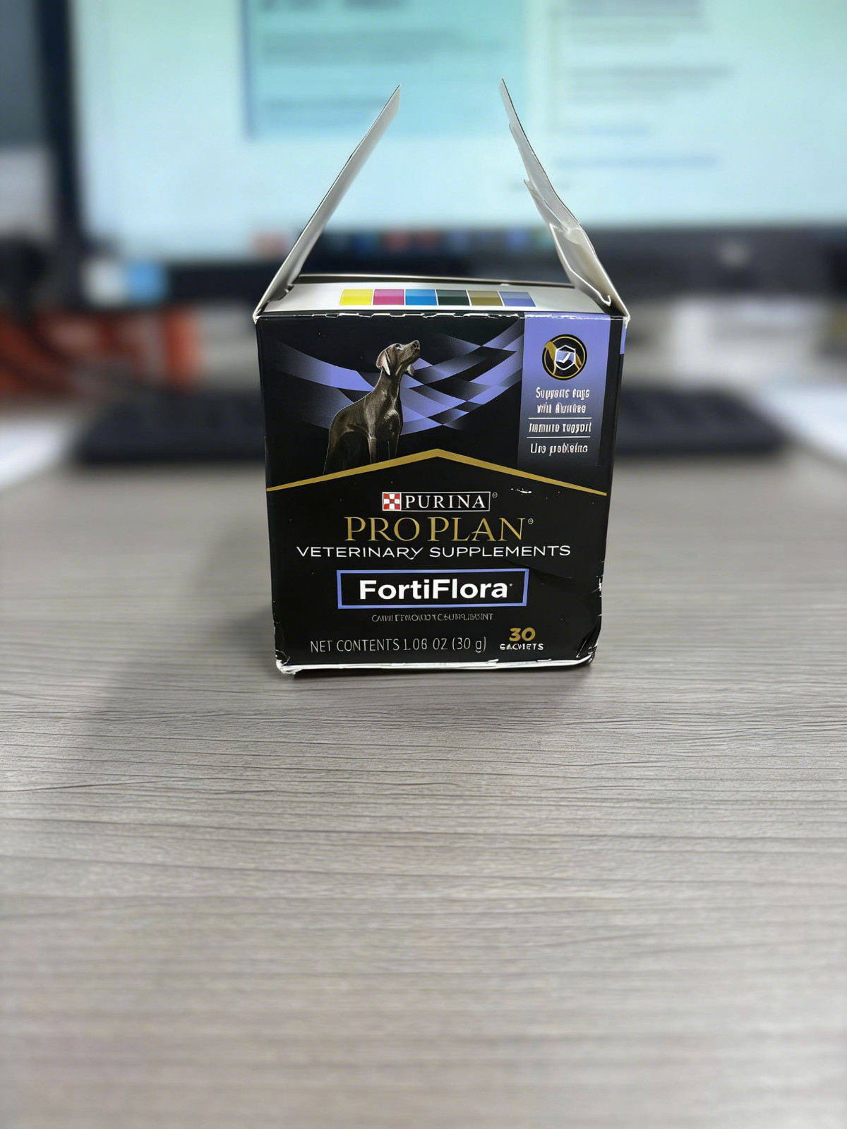 Purina FortiFlora For Dog Supplement Powder-based Probiotics 30 Pack Exp 2028