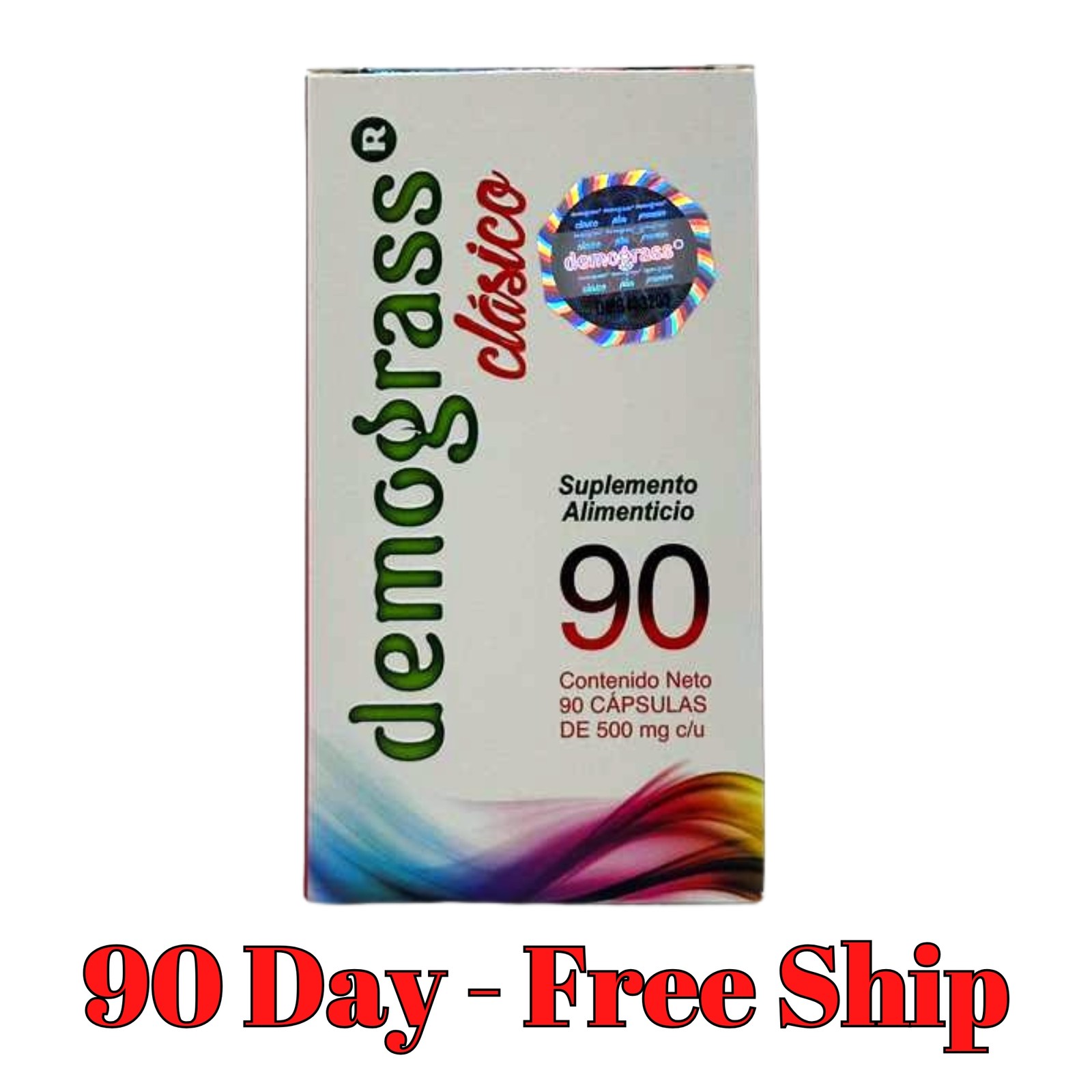 90 DAY Demograss Classic 100% Natural Supplement Demograss Clasico para 3 MESES