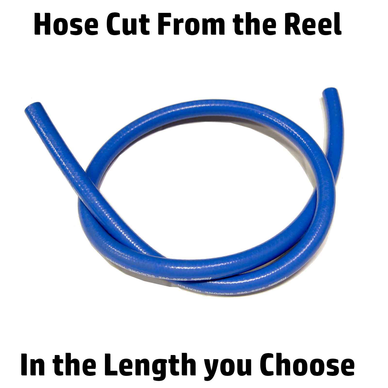 5/16" ID FlexFab 5526 Blue Silicone Heater Hose 8mm 350F Radiator Coolant .31"