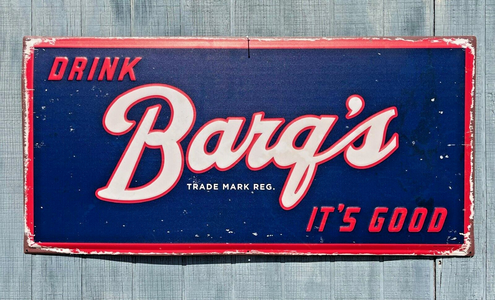 Barq's Root Beer - 36in X 17in Metal Sign - NEW Vintage Look Coca-Cola / Coke