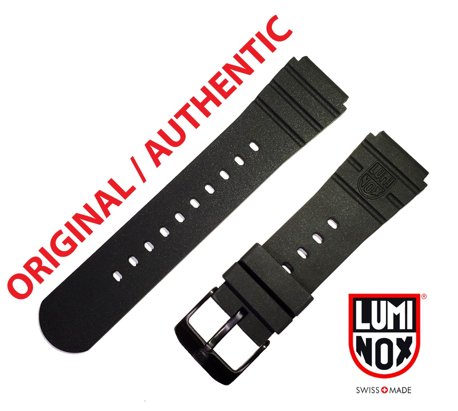 Original OEM Luminox DPB Rubber Watch Band Strap 3000 3900 8000 NAVY SEAL