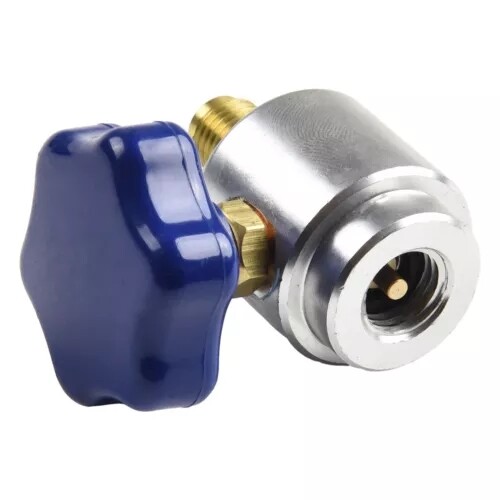 Self Sealing R134A Can Tap Valve Adapter For A/C Charging Convertor HOT