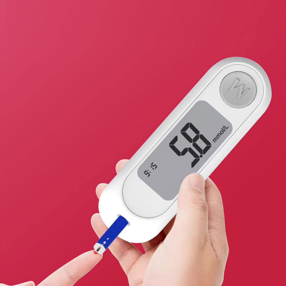 Blood Glucose Meter Diabetes Testing Kit Sugar Meter Glucometer 50 Test Strips