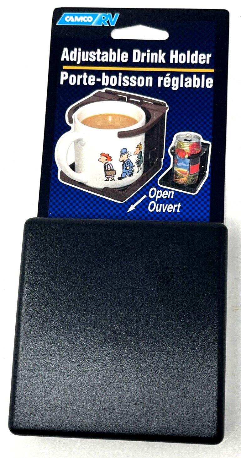 Camco 44044 Cup Holder; Wall Mount; With Self Adhesive Mount and Screw.  NOS