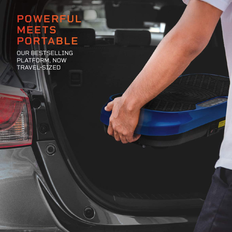 LifePro Waver Mini Vibration Plate - Whole Body Vibration Platform Exercise Mach