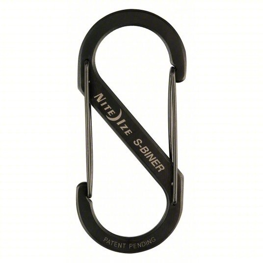 NITE IZE S-Biner #4,  double Gated Carabiner Clip: 3 1/2"
