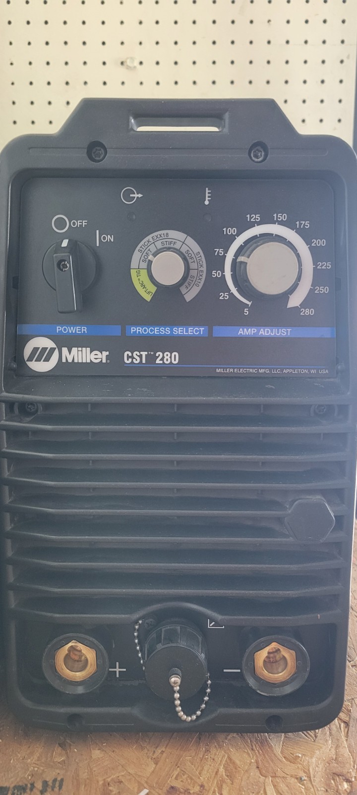 Miller CST-280 DC Stick TIG Industrial Welder, read description