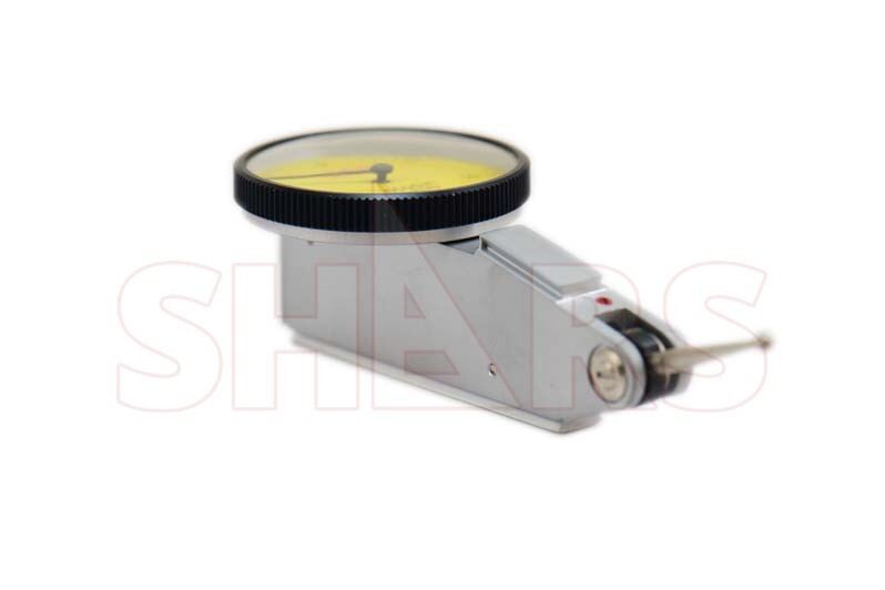 SHARS PRECISION YELLOW .030" TEST INDICATOR .0005" GR. DIAL READING 0-15-0 !]