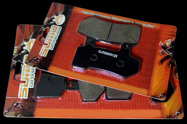 Front + Rear Brake Pads for Harley Davidson FLTR FLTRX FLTRXS FLTRU [2008-2022]