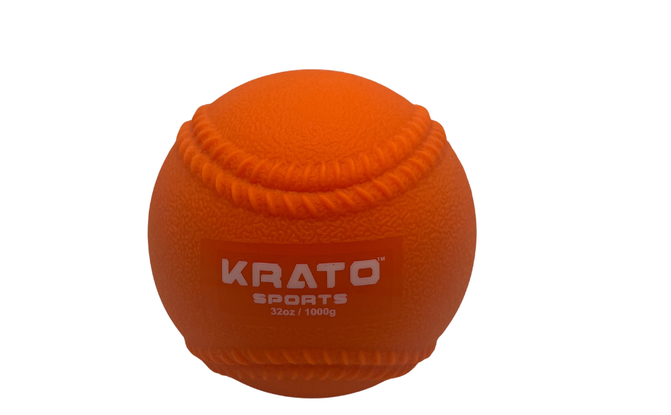 Plyo Weighted Ball Set W/ Seams | Baseball Throwing & Pitching | Krato Sports