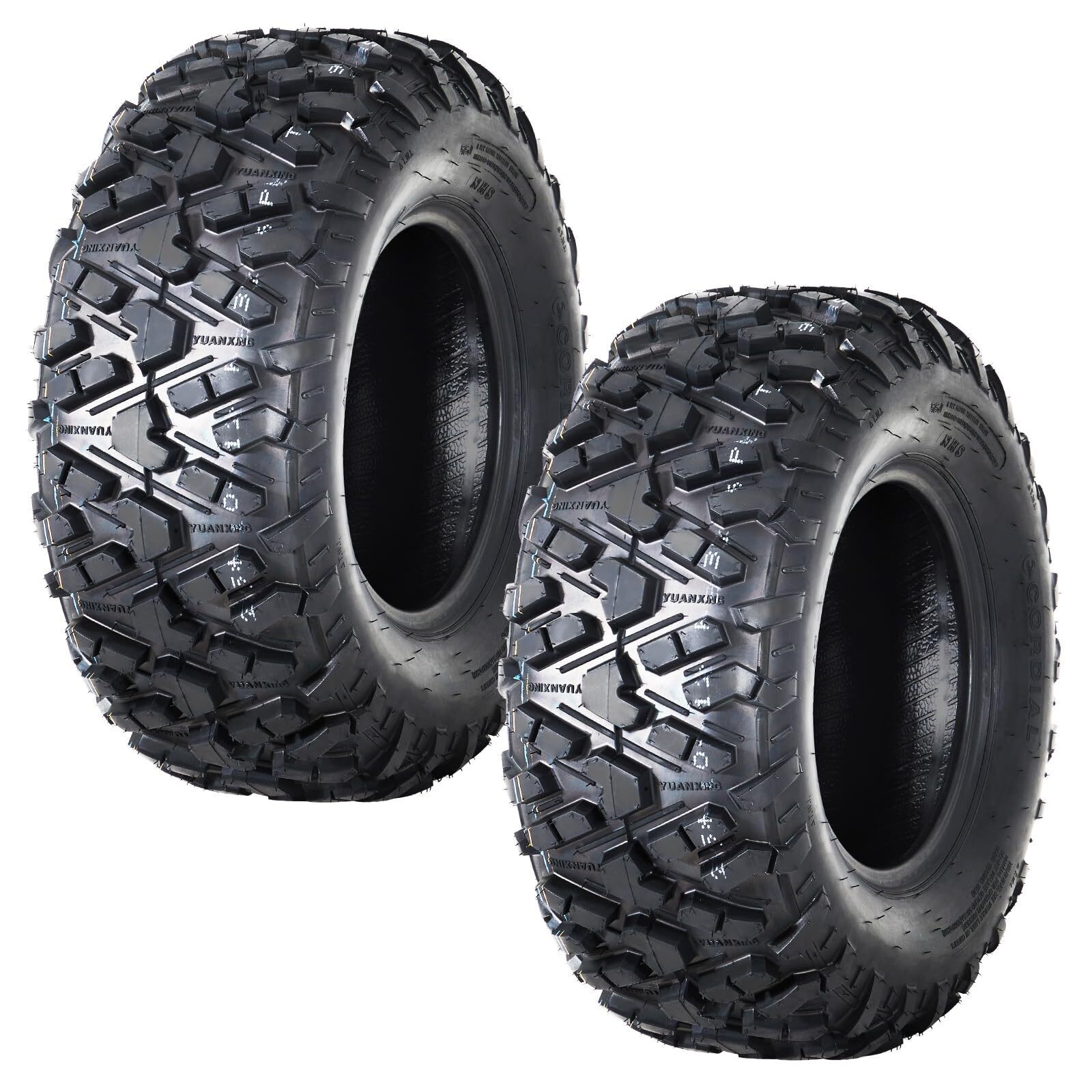 Set 4 27x9-14 27x9x14 & 27x11-14 27x11x14 ATV UTV All Terrain 6PR Mud Trail Tire