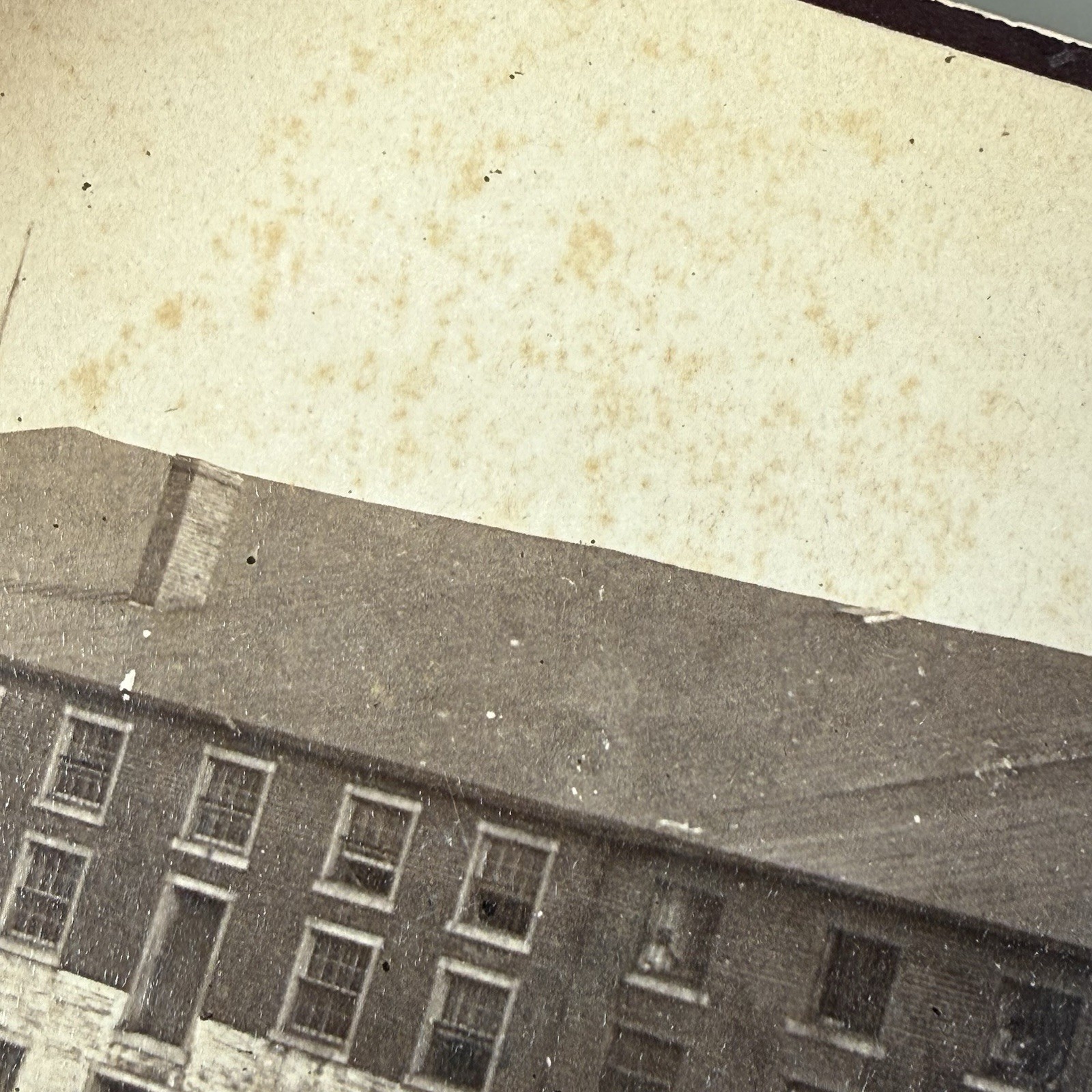 CDV Photograph Libby Prison Richmond VA Civil War Confederate Prison