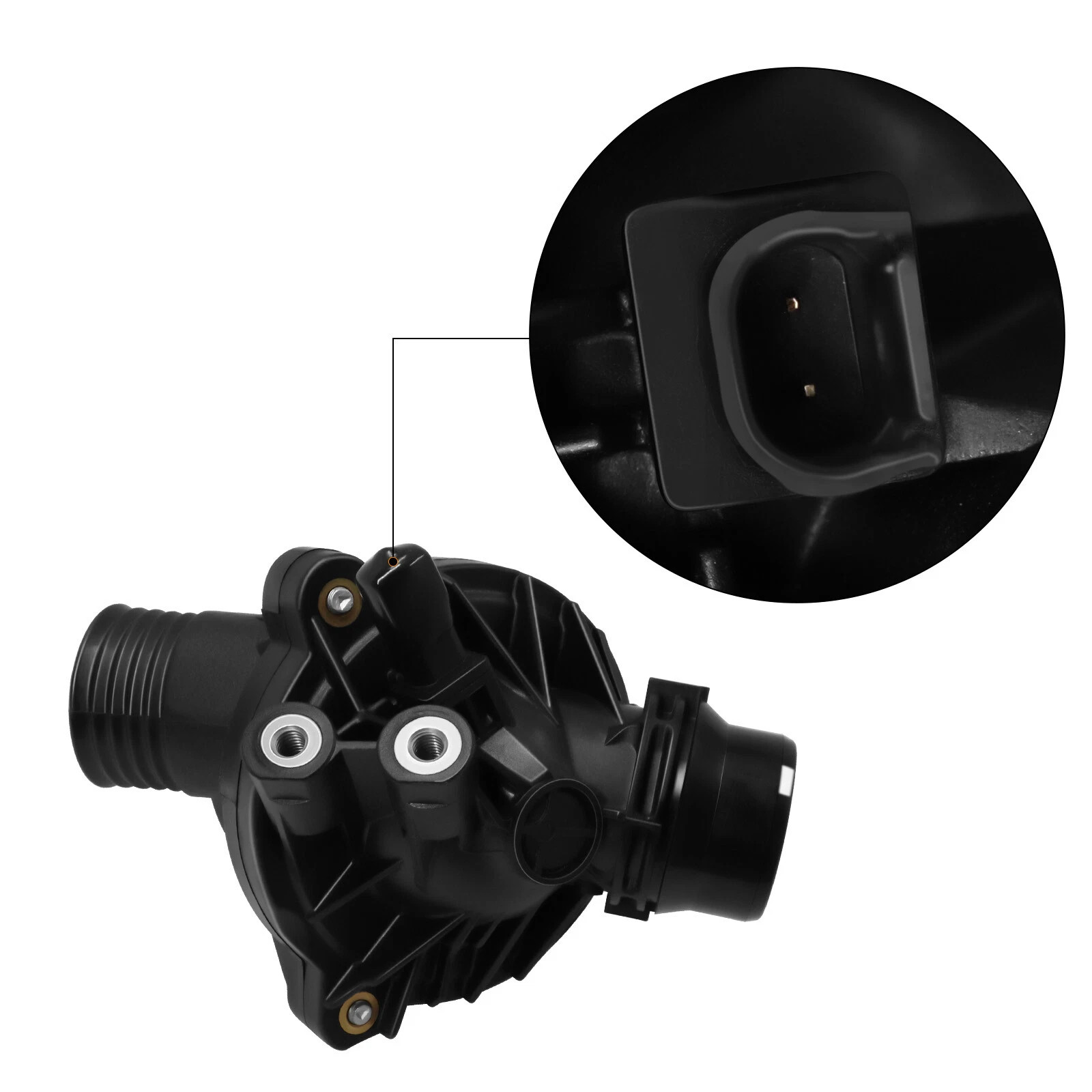 Electric Water Pump W/ Thermostat For BMW 335i 535i 640i 740i X5 X6 11517632426