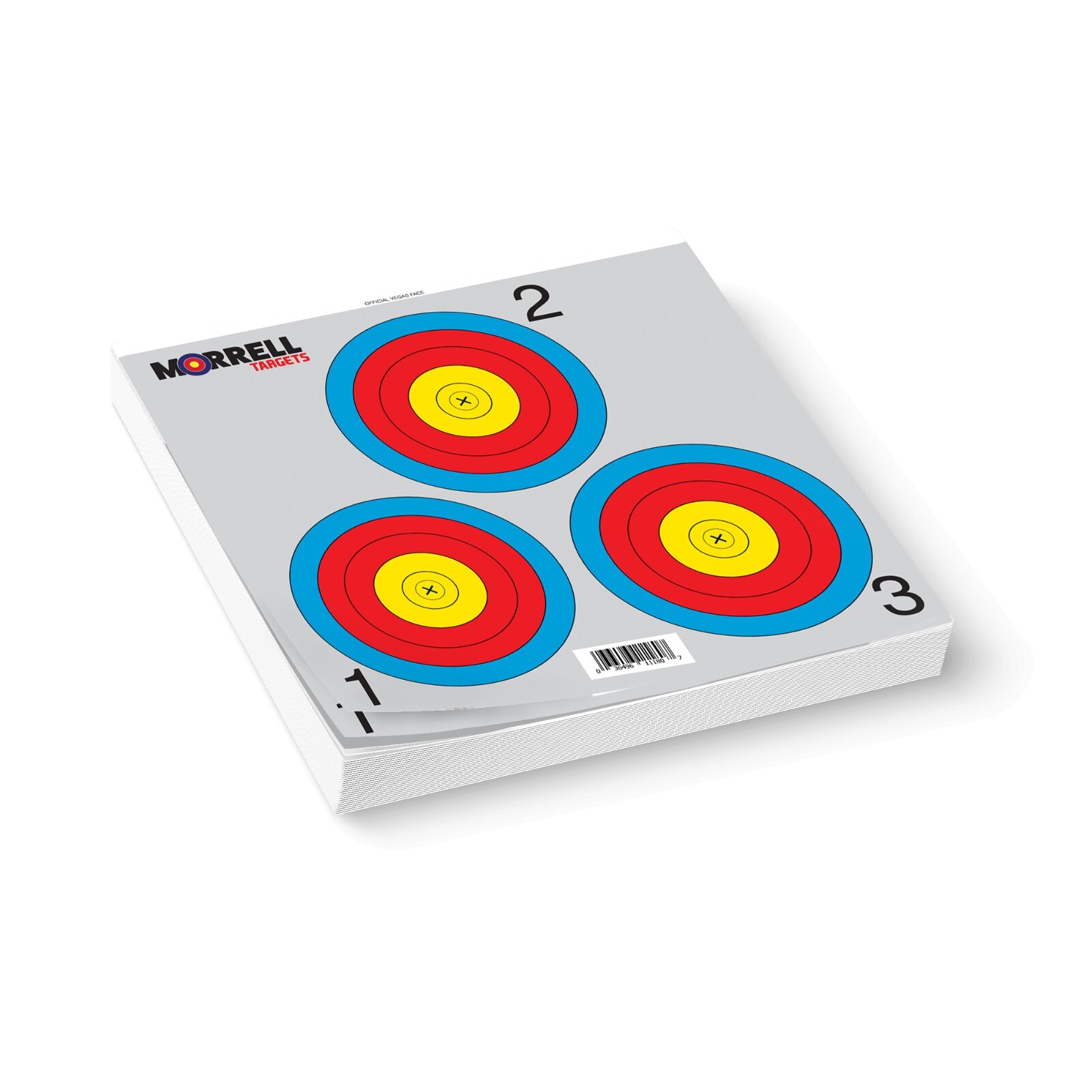 Morrell 3 Spot Vegas Paper Face Target 100 pack