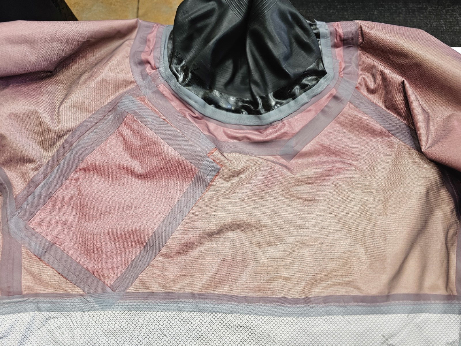 RED NRS FLUX ECLIPSE FOUR LAYER DRY TOP, SIZE XXL, BELT, FREE SHIPPING