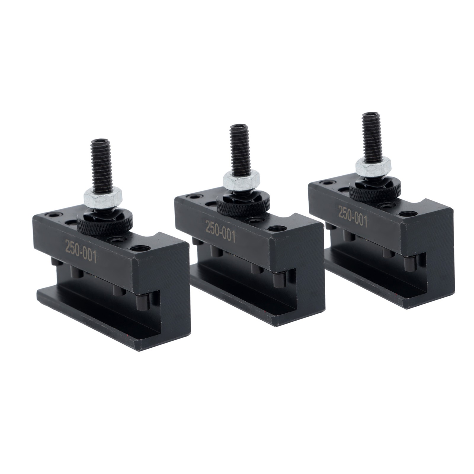 OXA 250-000 Quick Change Tool Post Holder Set Mini Lathe Up to 8" 8Pcs